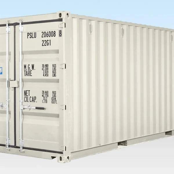 20FT Shipping Container White (RAL 9003)