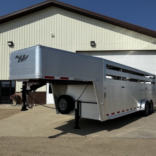 New 2024 Hillsboro 24' Livestock Trailer - Three Compartments