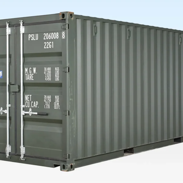 20FT Shipping Container Dark Green (RAL 6007)