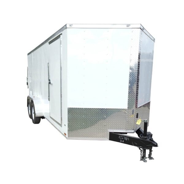 7x16 Enclosed Trailer with Electrical Package (2) 3500lb Axles