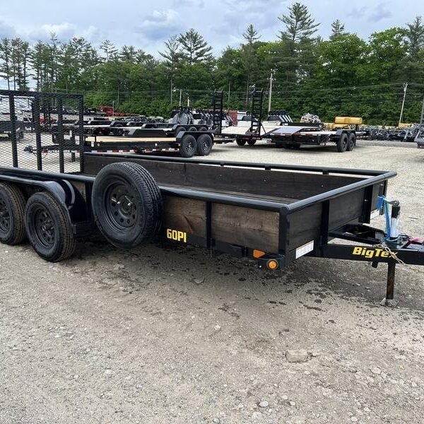 2021 Big Tex Trailers 6.5x16 6K Utility w/Ramp Gate & Spare Tire